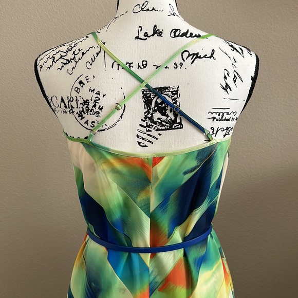 NWOT Marciano | Multi-color Abstract Maxi Dress - Picture 5 of 9